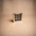 CAJA DE TÉ COMPLETA EN ALPACA DE 9 DIVISIONES