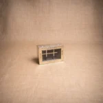 CAJA DE TÉ COMPLETA EN ALPACA DE 6 DIVISIONES