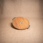 TABLA REDONDA CON INCRUSTACIONES