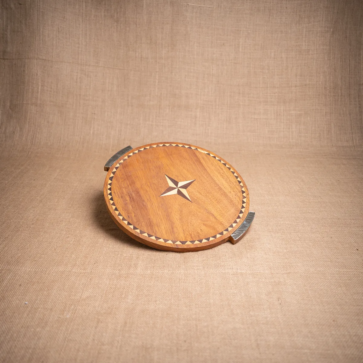 Capibara-153 TABLA REDONDA CON INCRUSTACIONES - Imagen 1