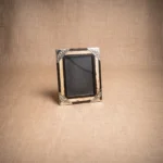 PORTARETRATO CARDON, NOGAL Y ALPACA 15X21CM