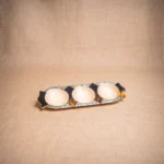 COPETINERA 3 DIVISIONES DE ALPACA Y ASTA