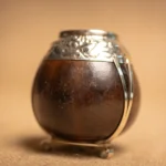 MATE DE CALABAZA FLEJE ANCHO CINCELADO - Imagen 6