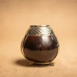 MATE DE CALABAZA FLEJE ANCHO CINCELADO - Imagen 4