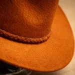 SOMBRERO AUSTRALIANO CUERO DE CARPINCHO - Imagen 3