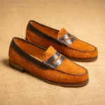 MOCASÍN COMBINADO DAMA DE CARPINCHO - Imagen 2