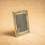 PORTARETRATO DE ALPACA LABRADA 9X13CM - Imagen 2