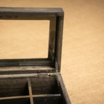 CAJA DE TÉ CON ALPACA DE 8 DIVISIONES - Imagen 4