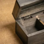 CAJA DE TÉ CON ALPACA DE 2 DIVISIONES - Imagen 3