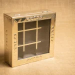 CAJA DE TÉ COMPLETA EN ALPACA DE 9 DIVISIONES - Imagen 2