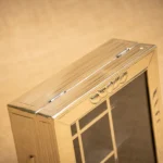 CAJA DE TÉ COMPLETA EN ALPACA DE 9 DIVISIONES - Imagen 3