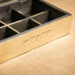 CAJA DE TÉ COMPLETA EN ALPACA DE 6 DIVISIONES - Imagen 3