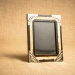 PORTARETRATO CARDON, NOGAL Y ALPACA 10X15CM - Imagen 2