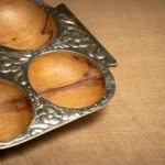 COPETINERA 4 DIVISIONES DE ALPACA COMPLETA - Imagen 3