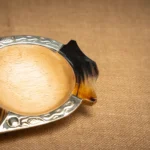 COPETINERA 3 DIVISIONES DE ALPACA Y ASTA - Imagen 4