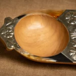 COPETINERA 2 DIVISIONES DE ALPACA Y ASTA - Imagen 2