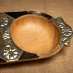 COPETINERA 2 DIVISIONES DE ALPACA Y ASTA - Imagen 3