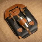 SET DE ASADO RECTANGULAR CON VASO - Imagen 2