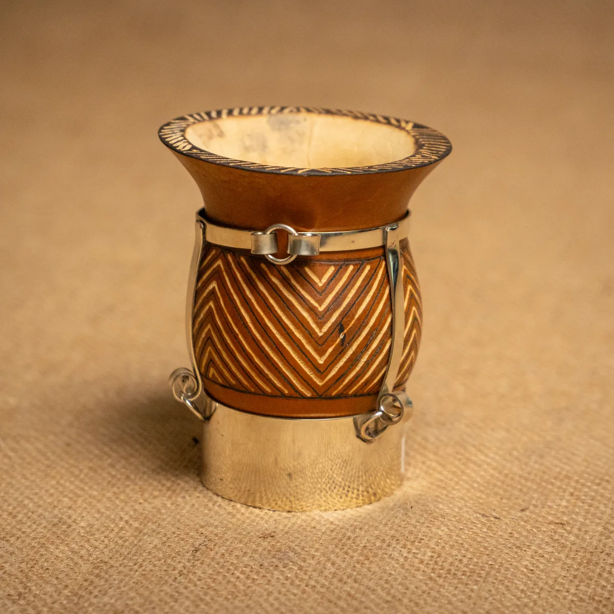 CapibaraDetalles-949 MATE DE CALABAZA TALLADA - Imagen 1