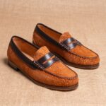 MOCASÍN COMBINADO HOMBRE DE CARPINCHO