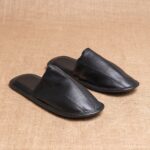 PANTUFLAS DE CUERO VACUNO