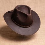 SOMBRERO AUSTRALIANO CUERO ENGRASADO