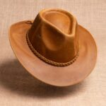 SOMBRERO AUSTRALIANO CUERO GRANEADO