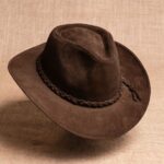 SOMBRERO AUSTRALIANO CUERO NOBUCADO