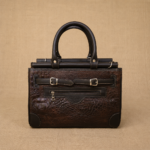 BOLSO HERMES CHICO EN CUERO CROCCO