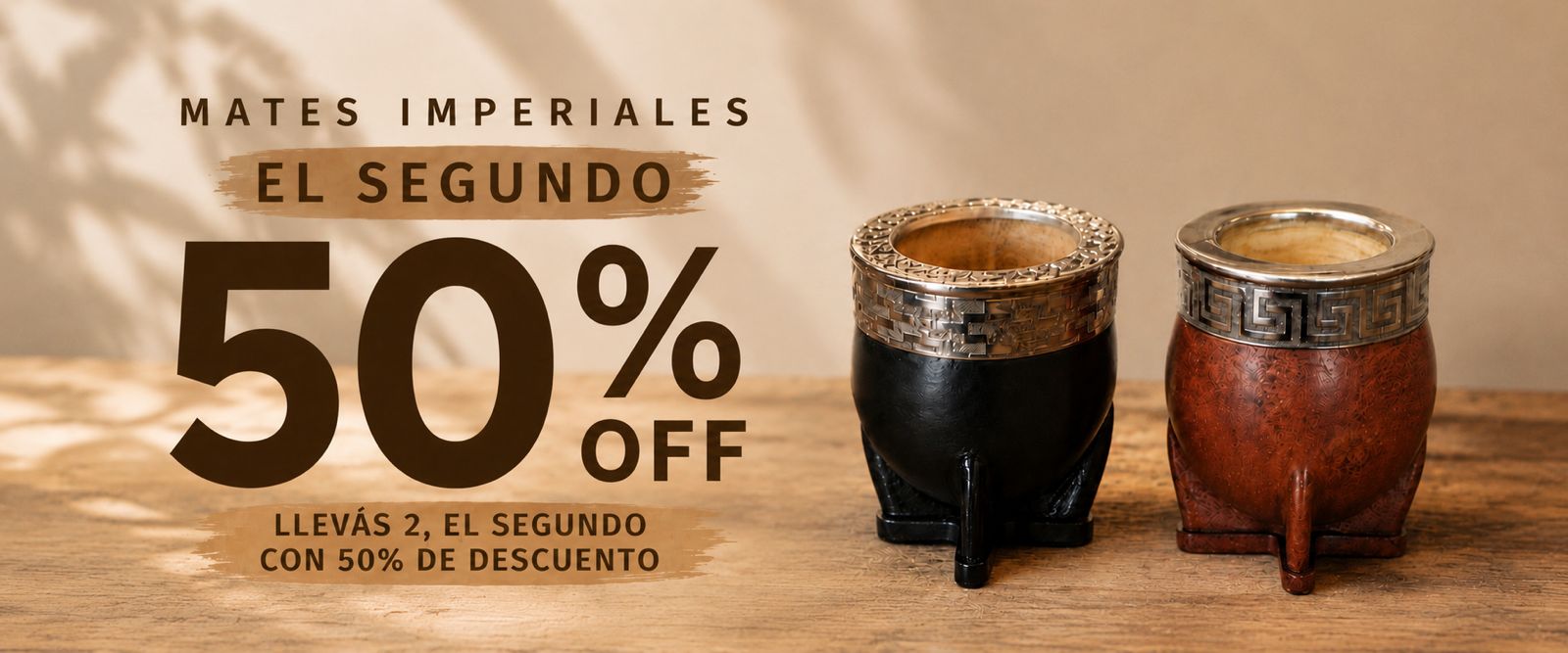 50% de descuento en la 2da unidad