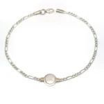 PULSERA CENTRO PIEDRA NATURAL PLATA 925