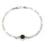 PULSERA DE PLATA CON CUBIC