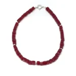 PULSERA CUBOS DE CRISTAL Y PLATA 925