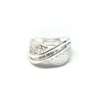 ANILLO CALADO PLATA 925