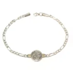 PULSERA MEDALLA SAN BENITO