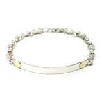 PULSERA COMBINADA CON CHAPA