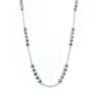 CADENA DE BOLITAS DE PLATA 925