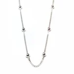 CADENA CON BOLITAS 45CM