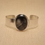 BRAZALETE DE ALPACA CON ASTA