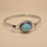 PULSERA ESTRIBO CON PIEDRAS NATURALES - Imagen 7