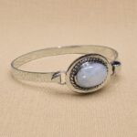 PULSERA ESTRIBO CON PIEDRAS NATURALES - Imagen 4