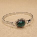 PULSERA ESTRIBO CON PIEDRAS NATURALES - Imagen 2