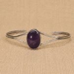 PULSERA SEMI ESCLAVA CON PIEDRAS NATURALES - Imagen 6