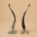CANDELABRO GRANDE ASTA Y ALPACA