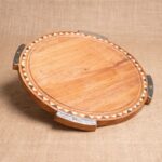 TABLA REDONDA CON ALPACA