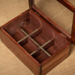 CAJA DE TÉ CON ALPACA Y ASTA DE 6 DIVISIONES - Imagen 3