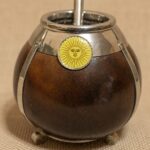 MATE DE CALABAZA CON APLIQUE ARGENTINO - Imagen 2
