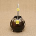 MATE DE CALABAZA CON APLIQUE ARGENTINO