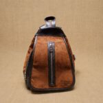MOCHILA CEIBO EN CUERO DE CARPINCHO