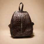 MOCHILA CEIBO CUERO CROCCO - Imagen 4
